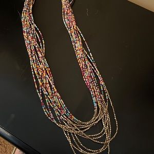 Multi colored/ layered necklace